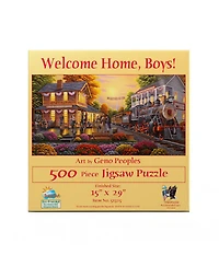 SunsOut Welcome Home Boys 500 piece Jigsaw Puzzle for Adults