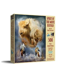 SunsOut Spirit of the White Buffalo 500 piece Jigsaw Puzzle for Adults