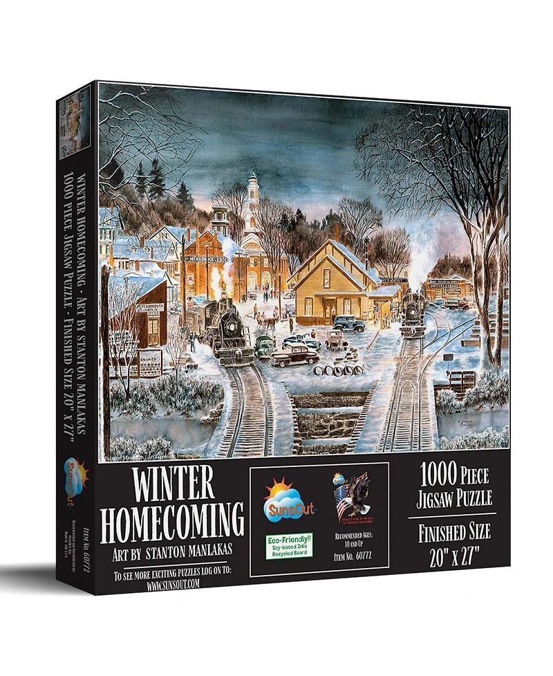 SunsOut Winter Homecoming 1000 piece Jigsaw Puzzle for Adults