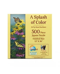 SunsOut Splash of Color 500 piece Jigsaw Puzzle for Adults