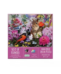 SunsOut Nest of Flowers 1000 piece Jigsaw Puzzle for Adults