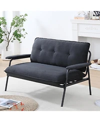 Streamdale Furniture 53" Black Sofa - Small Apartment Living