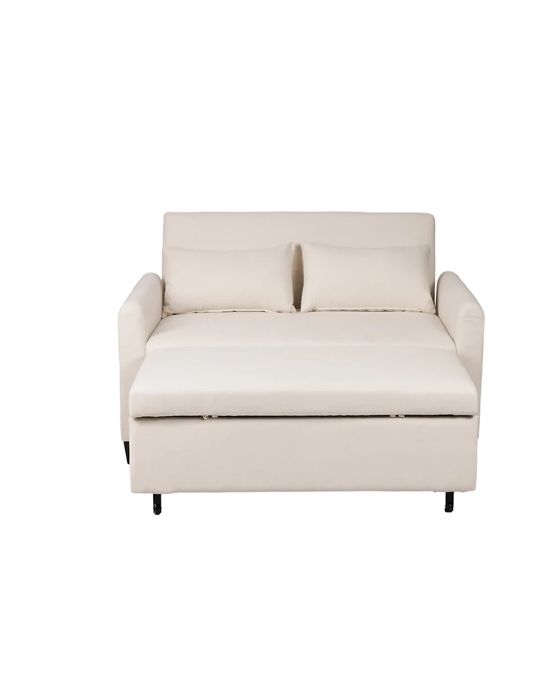 Streamdale Furniture 61" Fabric Sofa Bed - Storage, Adjustable