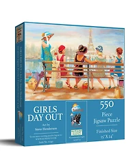 SunsOut Girls Day Out 550 piece Jigsaw Puzzle for Adults