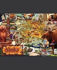 SunsOut Alaska, the Final Frontier 1000 piece Jigsaw Puzzle for Adults