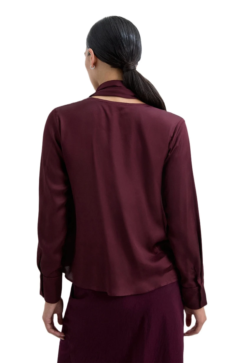 Scalpers Women's Saten Shirt
