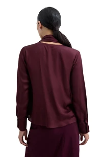 Scalpers Women's Saten Shirt