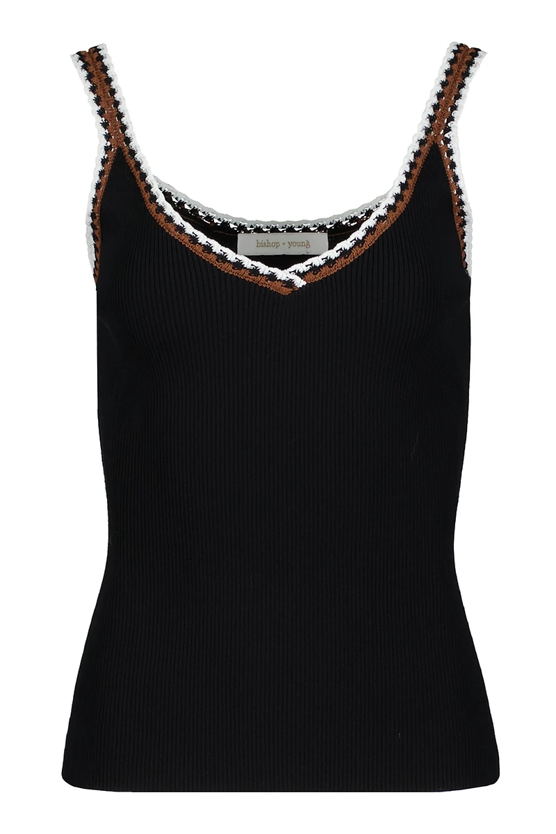 Bishop + Young Women's Bishop + Young Charlize Crochet Detail Tank