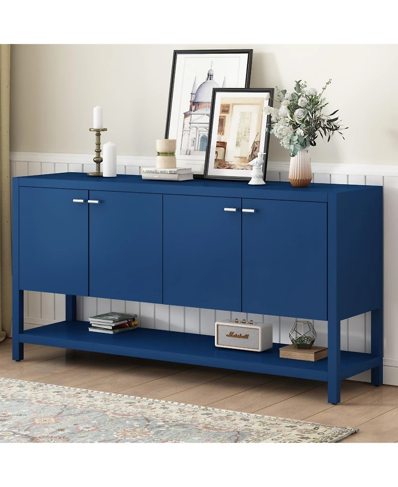 Streamdale Furniture Functional Entryway Console Table with Ample Storage,Suitable for Study,Entrance and Living Room