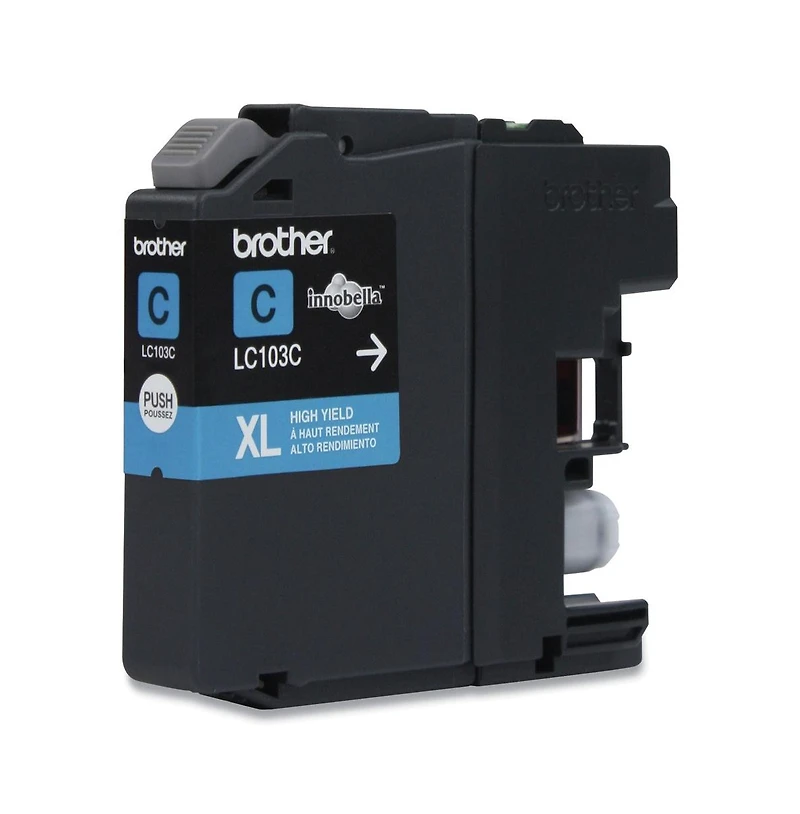 Brother LC103C Innobella 600 Page-Yield High-Yield Ink - Cyan