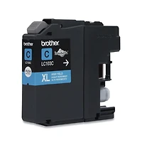 Brother LC103C Innobella 600 Page-Yield High-Yield Ink - Cyan