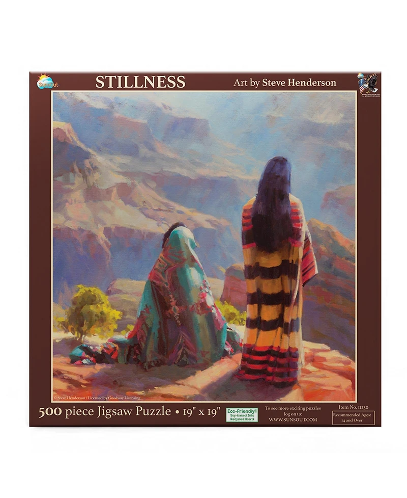 SunsOut Stillness 500 piece Jigsaw Puzzle for Adults