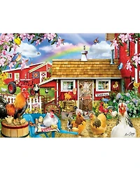 SunsOut Springtime Chickens 1000 piece Jigsaw Puzzle for Adults