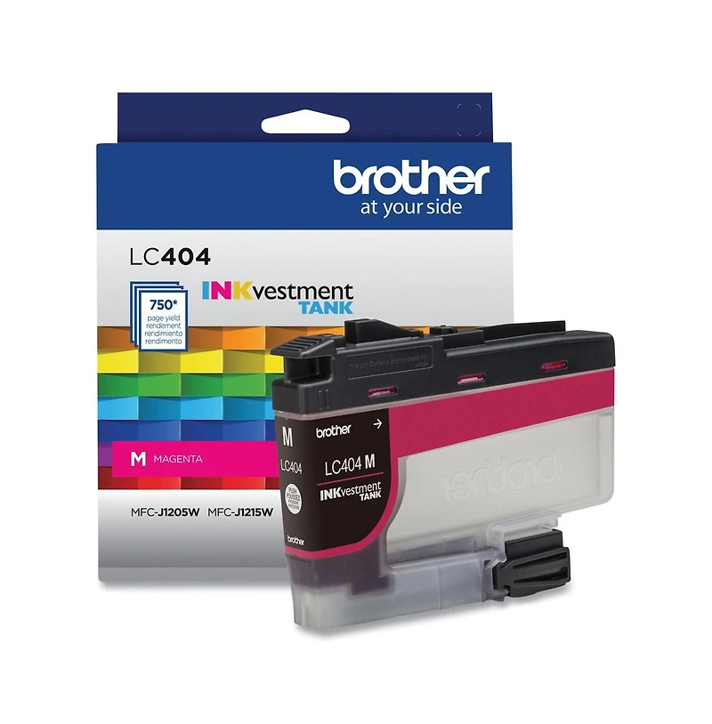 Brother LC404MS INKvestment 750 Page-Yield Ink - Magenta