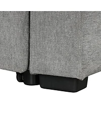 Streamdale Furniture 107" Sectional Sofa Bed U-Shape