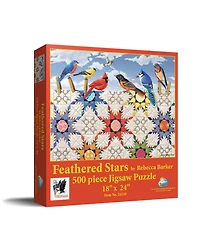 SunsOut Feathered Stars 500 piece Jigsaw Puzzle for Adults