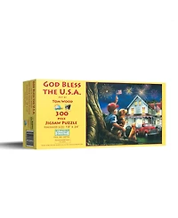 SunsOut God Bless the Usa 300 piece Jigsaw Puzzle for Adults Fourth of July
