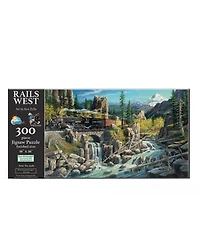 SunsOut Rails West 300 piece Jigsaw Puzzle for Adults