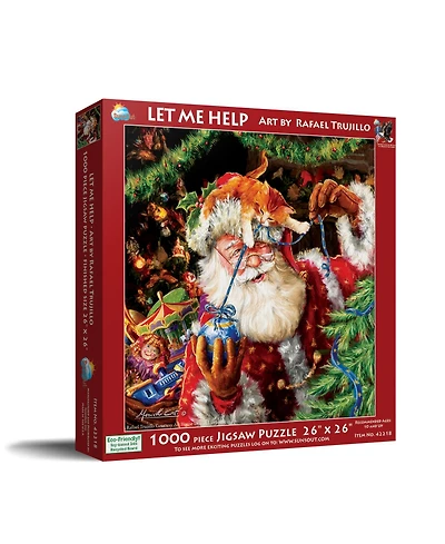 SunsOut Let Me Help 1000 piece Jigsaw Puzzle for Adults Christmas