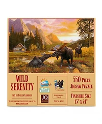 SunsOut Wild Serenity 550 piece Jigsaw Puzzle for Adults