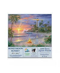 Honeymoon Sunset 500 piece Jigsaw Puzzle for Adults