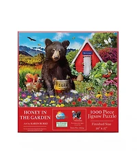 SunsOut Honey in the Garden 1000 piece Jigsaw Puzzle for Adults