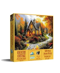 SunsOut Country Cottage 500 piece Jigsaw Puzzle for Adults