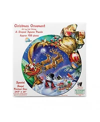 SunsOut Christmas Ornament 750 piece Jigsaw Puzzle for Adults Special Shape Christmas
