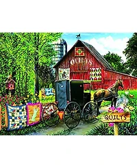 SunsOut Amish Quilt Sale 1000 piece Jigsaw Puzzle for Adults