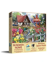 SunsOut Summer Home 500 piece Jigsaw Puzzle for Adults