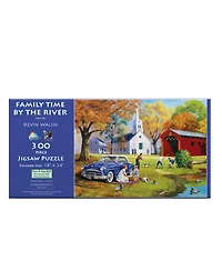 SunsOut Family Time by the River 300 piece Jigsaw Puzzle for Adults