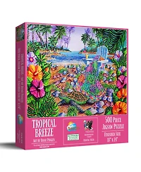 SunsOut Tropical Breeze 500 piece Jigsaw Puzzle for Adults