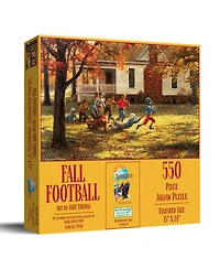 SunsOut Fall Football 550 piece Jigsaw Puzzle for Adults