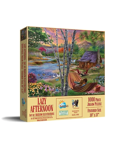 SunsOut Lazy Afternoon 1000 piece Jigsaw Puzzle for Adults