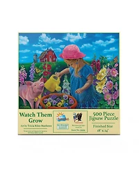 SunsOut Watch Them Grow 500 piece Jigsaw Puzzle for Adults