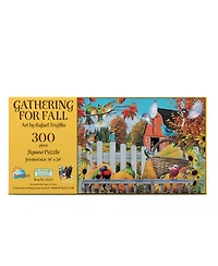 SunsOut Gathering for Fall 300 piece Jigsaw Puzzle for Adults