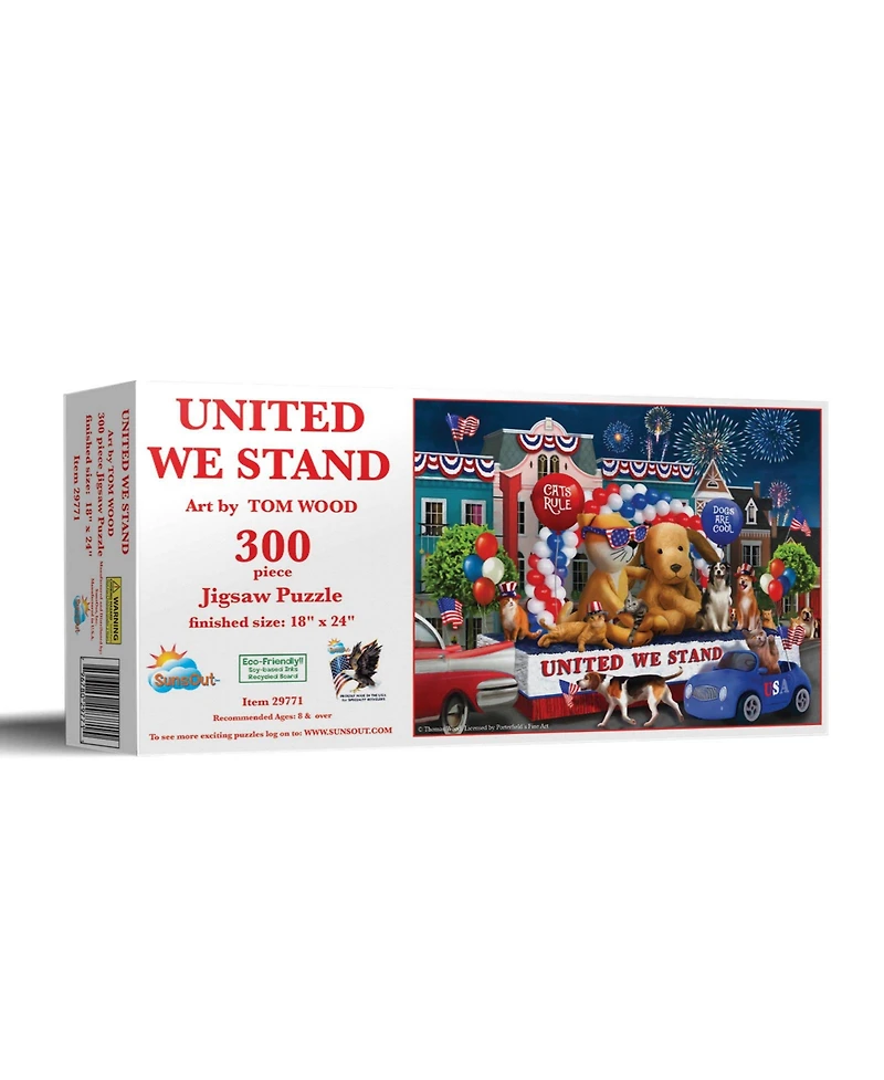 SunsOut United We Stand 300 piece Jigsaw Puzzle for Adults