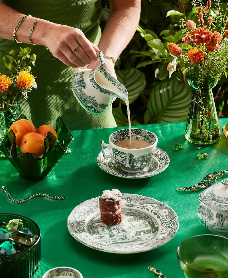 Spode Heritage Green Italian Cream Jug