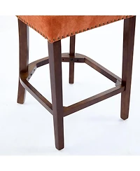 Streamdale Furniture Mid Century Modern Set of 2 Bar Stools