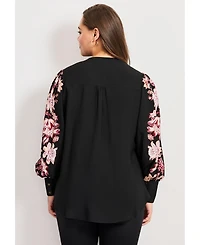 Avenue Women's Sofia Long Sleeve Blouse