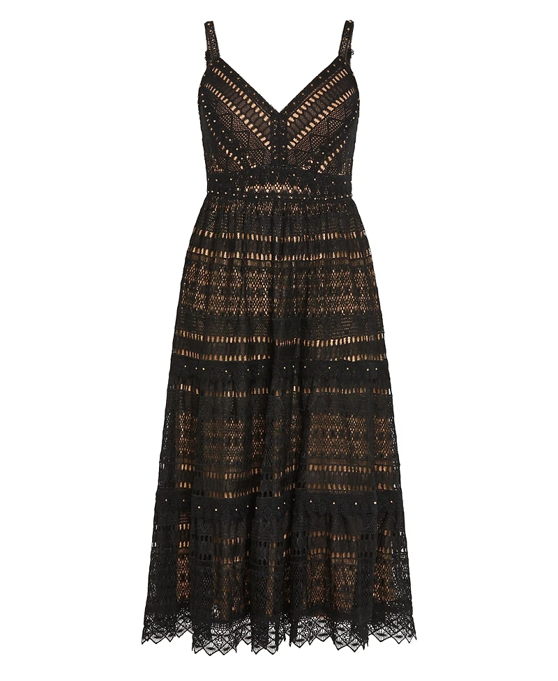 City Chic Plus Mia Lace Dress