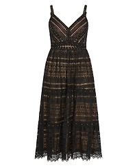 City Chic Plus Mia Lace Dress