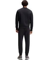 Boss by Hugo Men's Stretch-Cotton Tonal Logo Sweatshirt