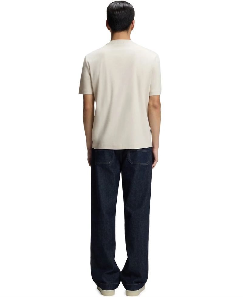 Boss by Hugo Men's Mercerized-Cotton Double B Monogram T-Shirt