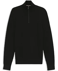 Boss by Hugo Boss Men's Quarter Zip Cotton Sweater