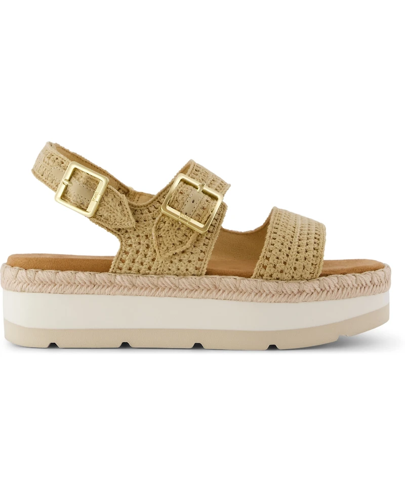 Toms Women's Giana Platform Open Toe Sandals