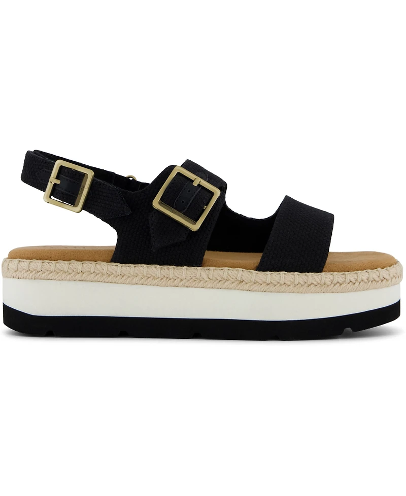 Toms Women's Giana Platform Open Toe Sandals