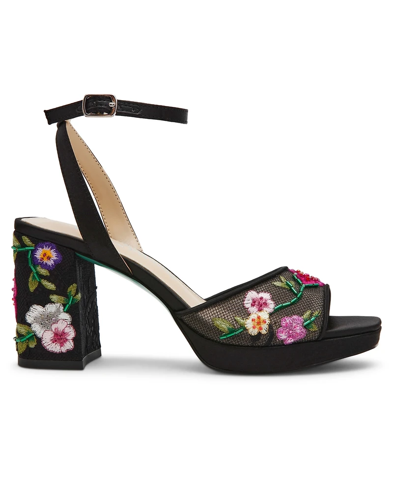 Betsey Johnson Women's Kenni Ankle Strap Dress Sandals