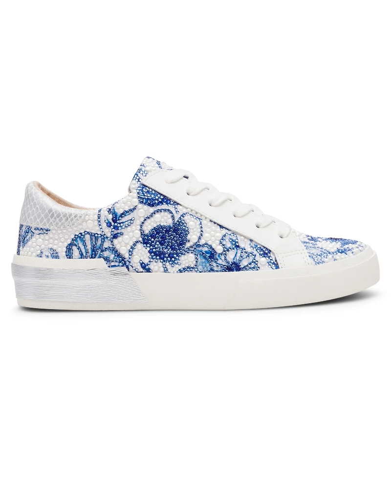 Betsey Johnson Women's Damon Floral Lace-Up Sneakers