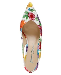Betsey Johnson Women's Clark Slingback Evening Pumps